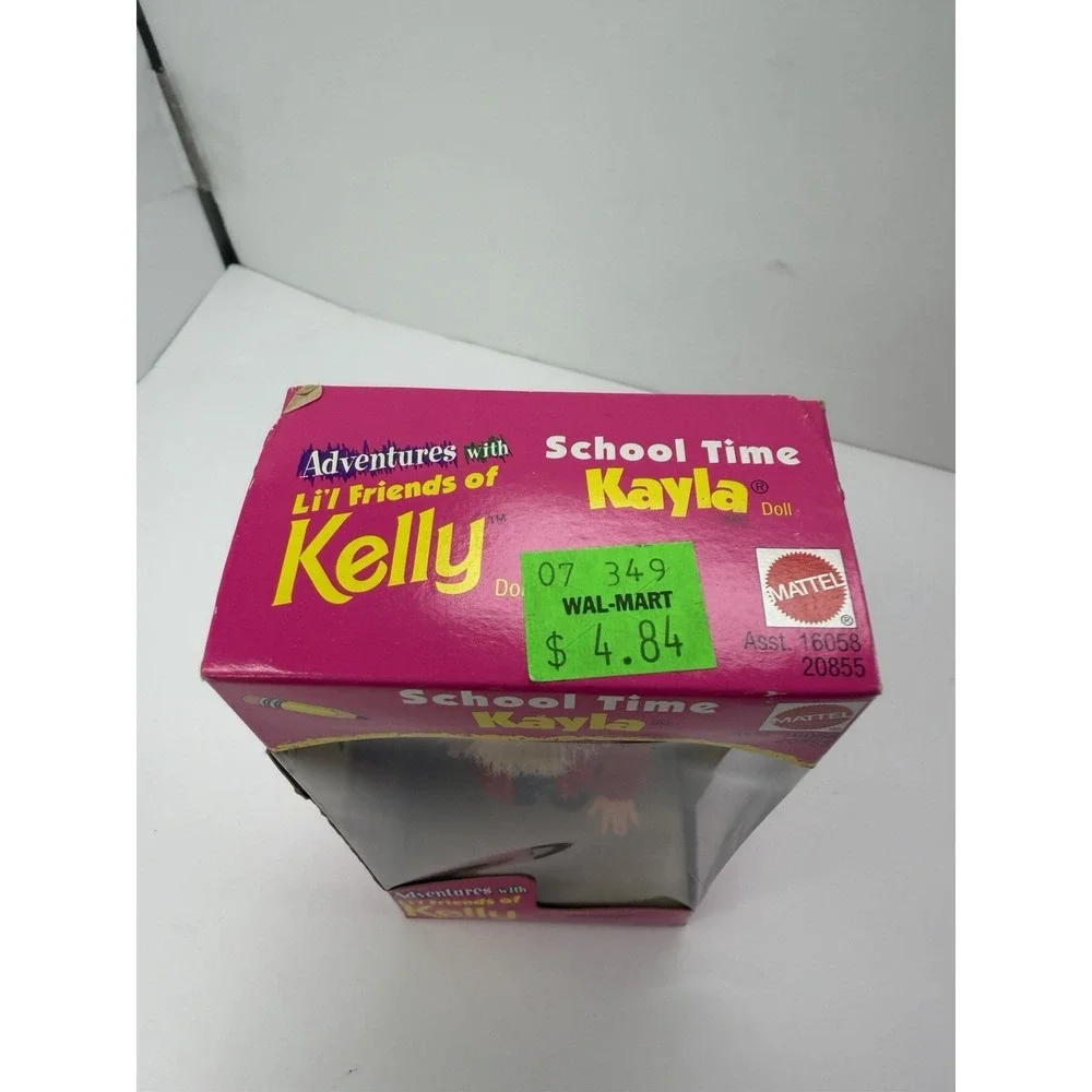 Mattel Barbie Adventures Li'l Friends Of Kelly School Time Kayla Doll 1998